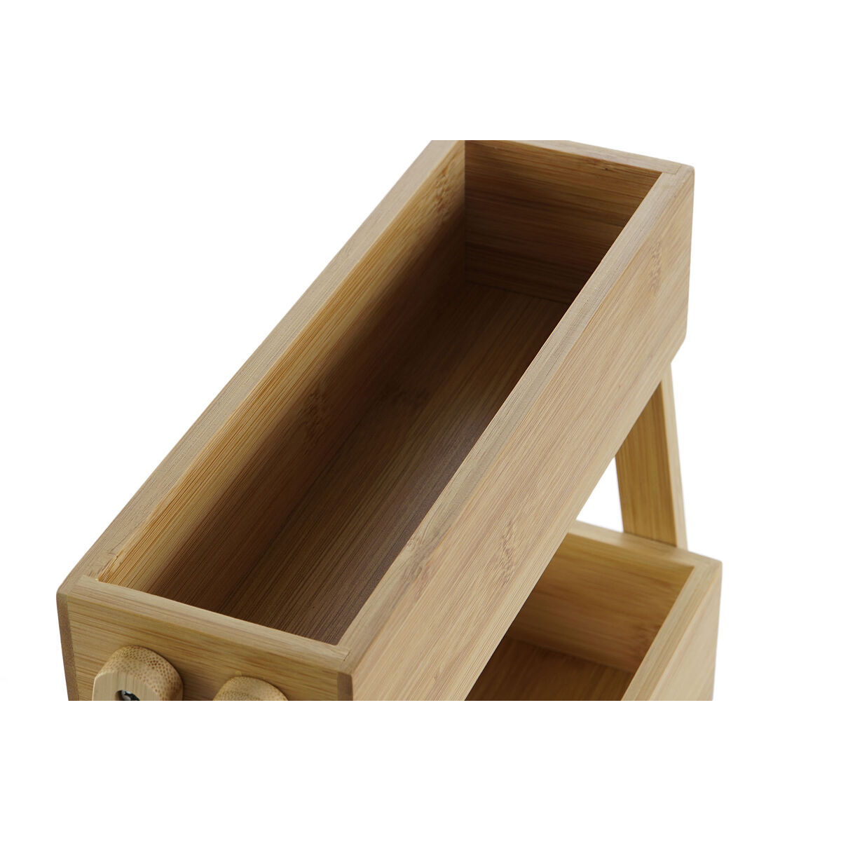 Hyllor DKD Home Decor Trä Bambu 27 x 12 x 25 cm
